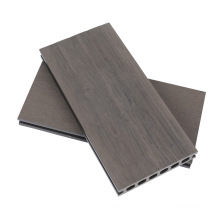 Brushed and Embossed Smooth Hollow Surface Composite WPC Decking Solid Floor